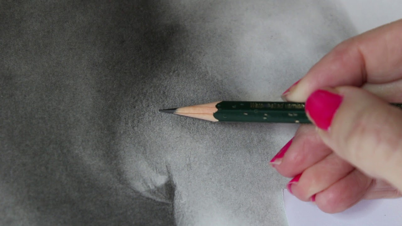 How to draw realistic skin texture with Gwen Roberts