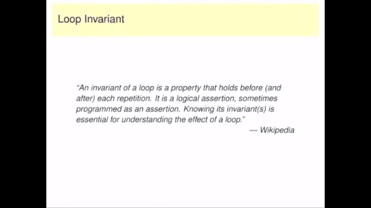 Introduction to Loop Invariants in Whiley