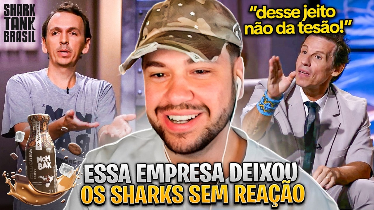 O CAFÉ GELADO QUE FEZ OS SHARKS DISPUTAREM ENTRE SI!- React Shark Tank