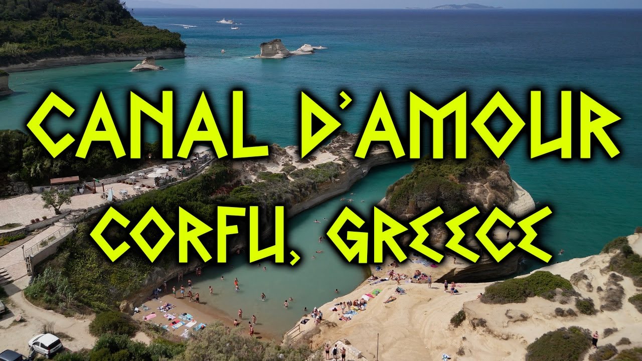 4K Chill Music, Canal d’Armour, Sidari, Corfu Island, Greece