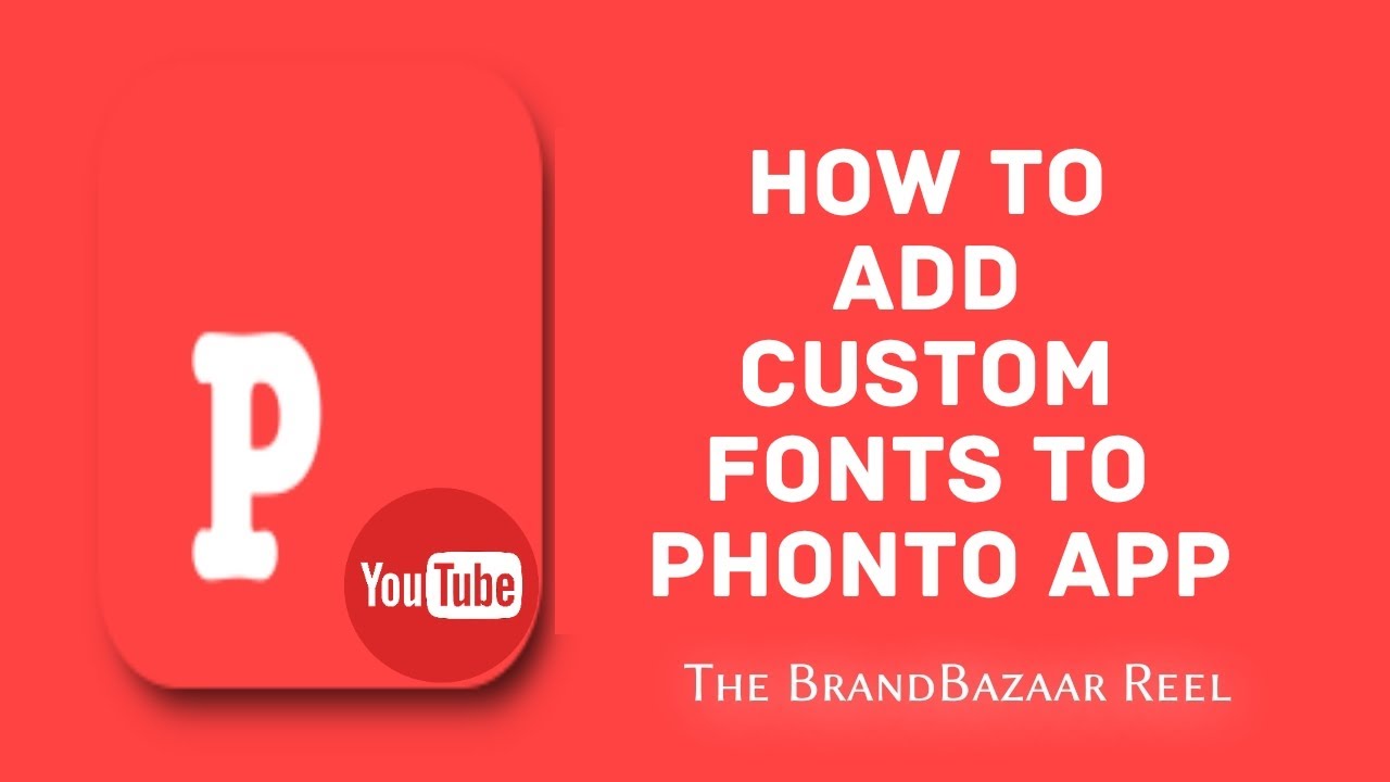 How to add custom fonts to phonto app