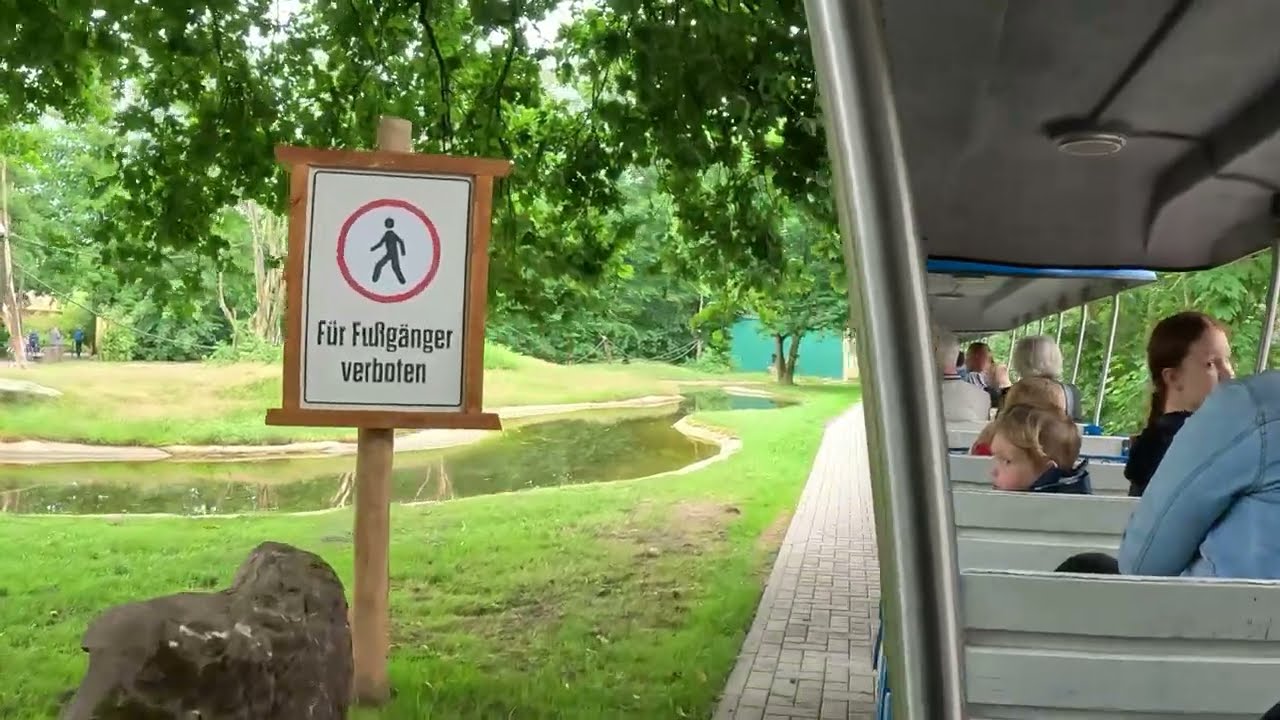 Afrika Express (Treinrit) Onride - Serengeti Park hodenhagen 2023