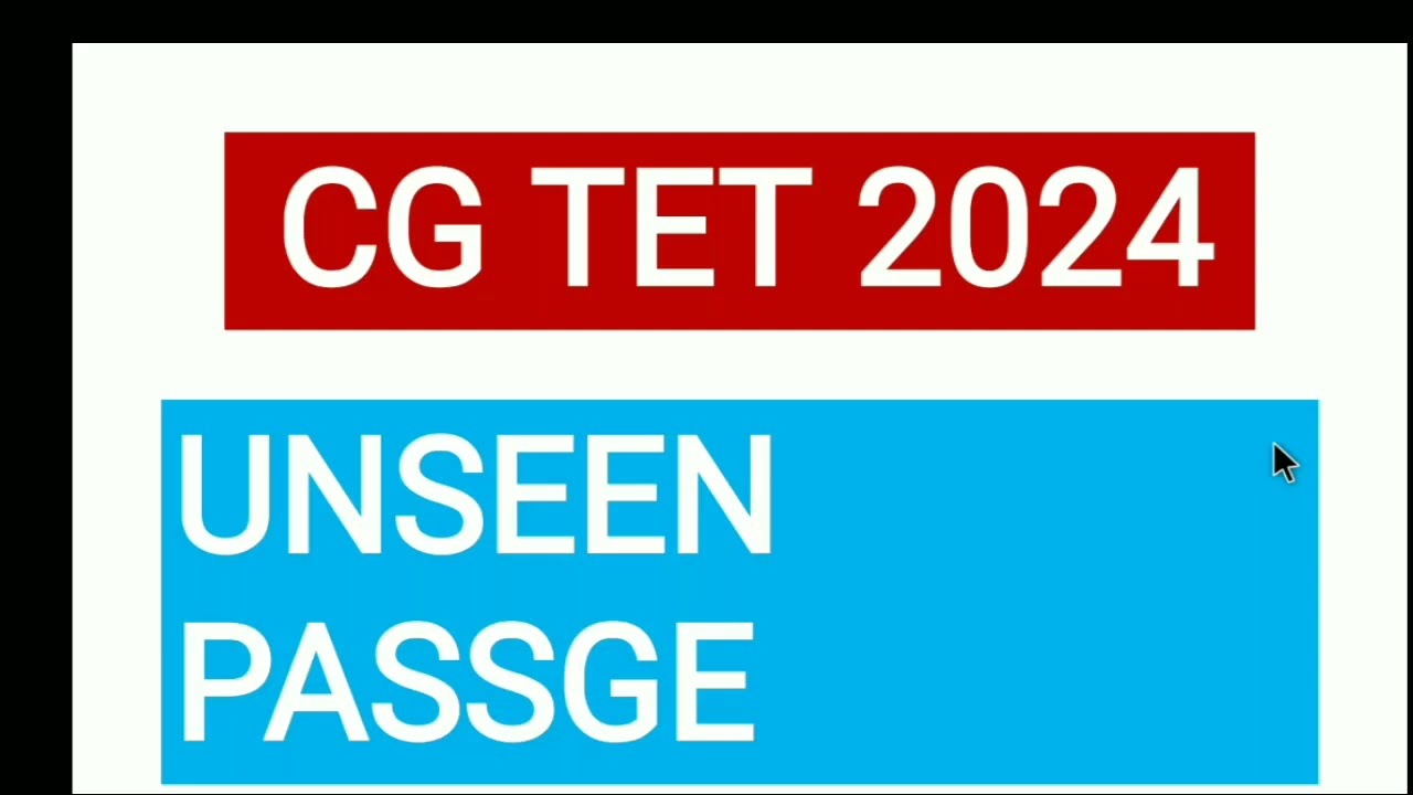 CG TET PREVIOUS YEAR QUESTION PAPER 2024 | Cg Tet previous year Question Paper  @gkscaner840 