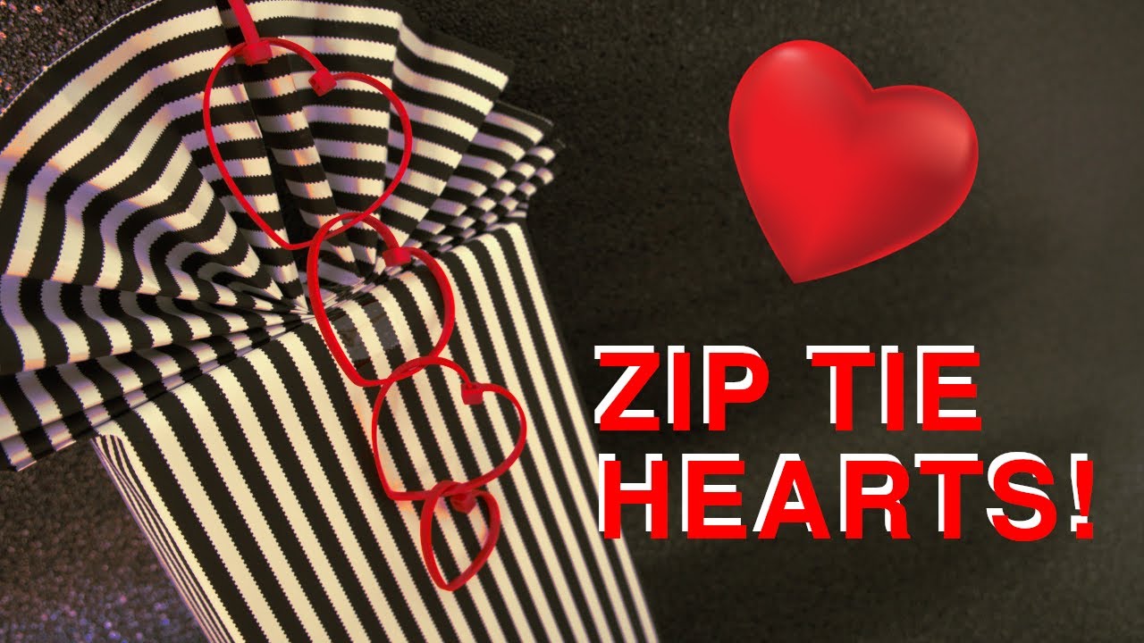 Zip Ties to Heart Delights: Simple DIY Guide