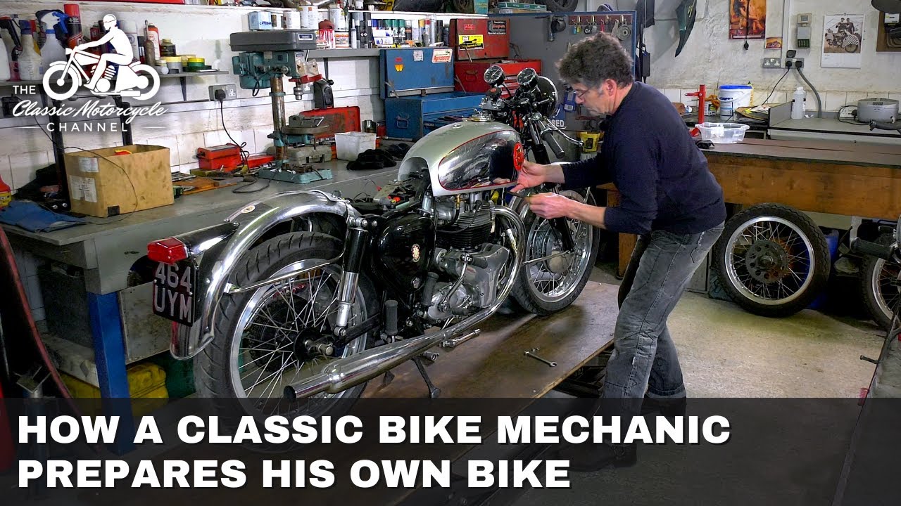 Pre-Season Service & Ride - BSA Rocket Gold Star Part 1/2