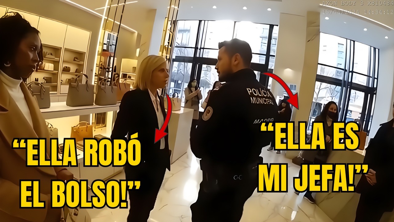 Gerente Acusa a Mujer Negra de Robar Bolso — Era la Jefa de Policía Demanda de 2M €