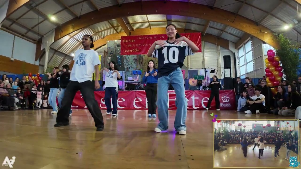 AI BUSSY❤️AI DANCE CLASS K-POP                                      ASIE EN FÊTE 2025 - RANDOM DANCE