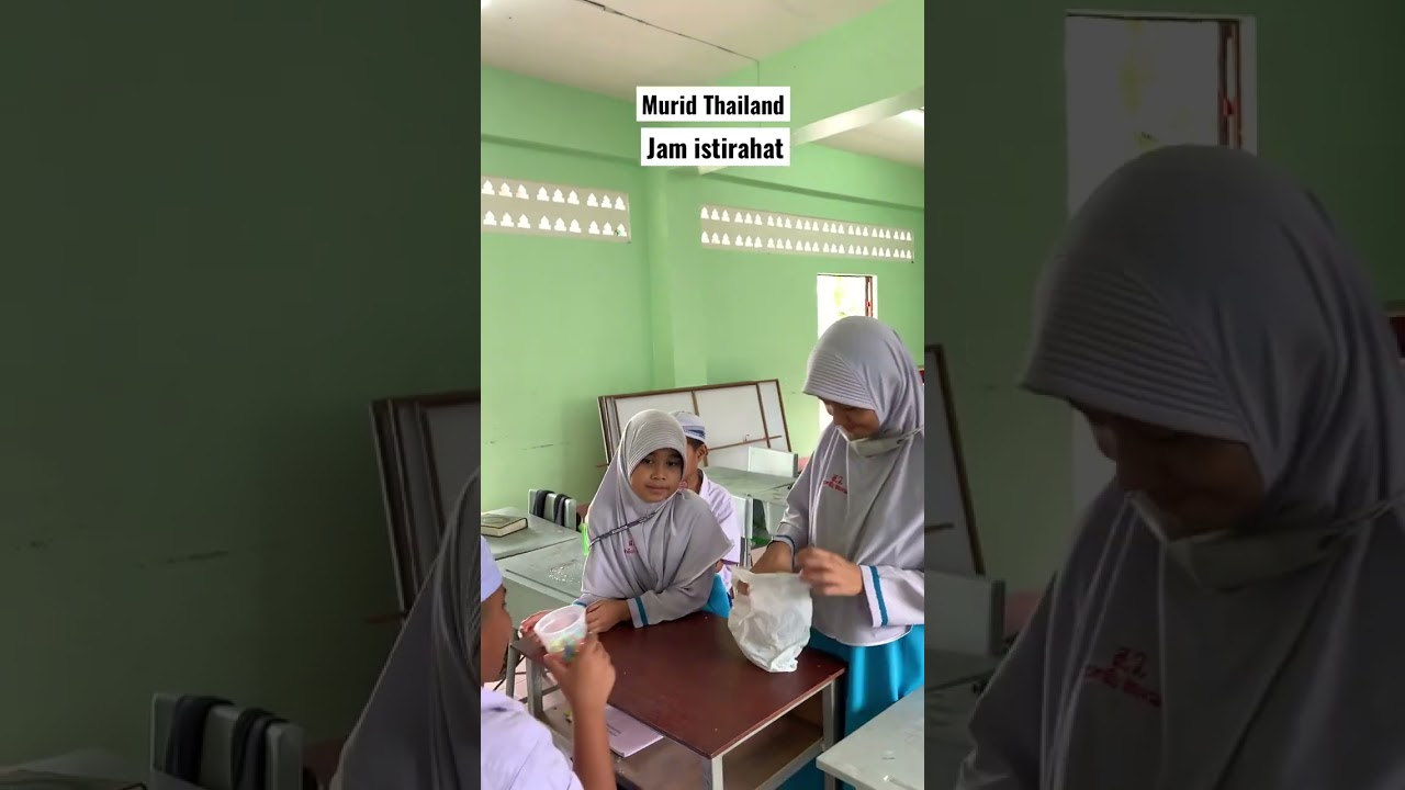 Murid Thailand, Bikin apa sih mereka? #shorts #thailand #indonesia #viral #fyp