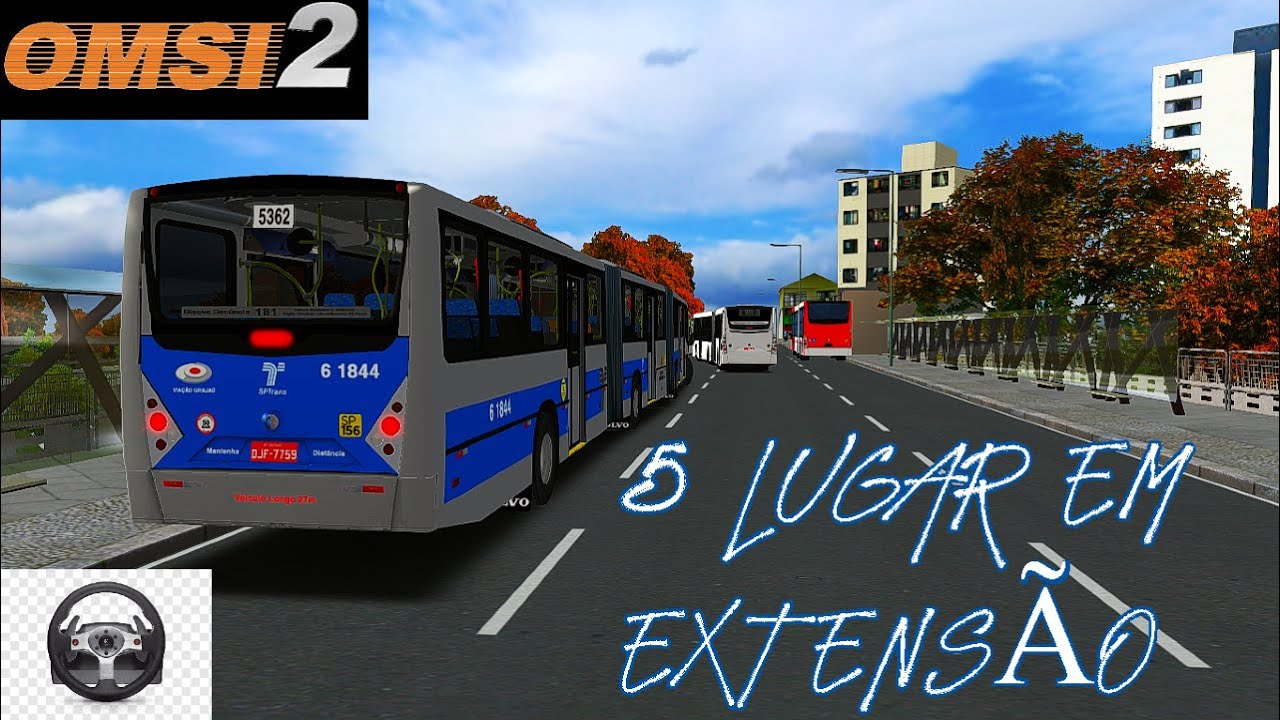 #P2🔴[OMSI 2 | MAPA GRAJAU CITY V2 - L5362 SAO 38KM -  BIARTICULADO TOPB12