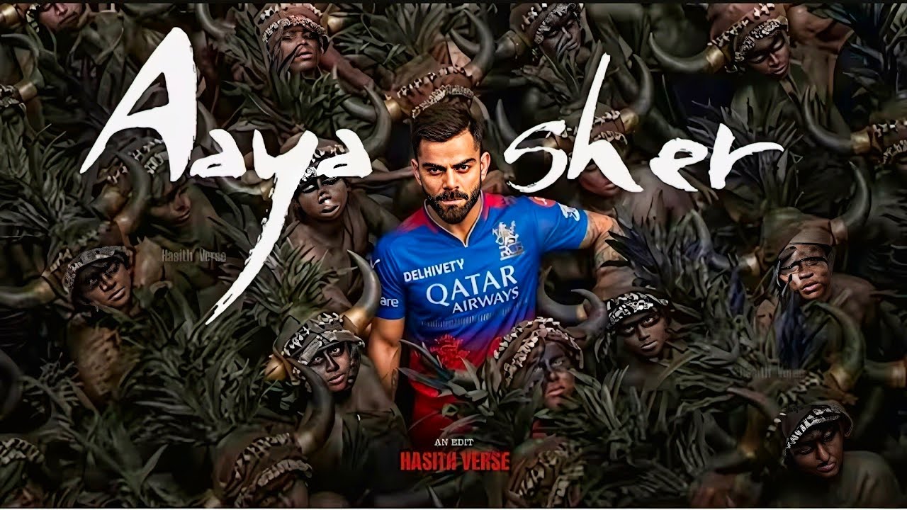 RCB X Aaya Sher || Cinematic Edit |||| Beat Sync EditHasith Verse