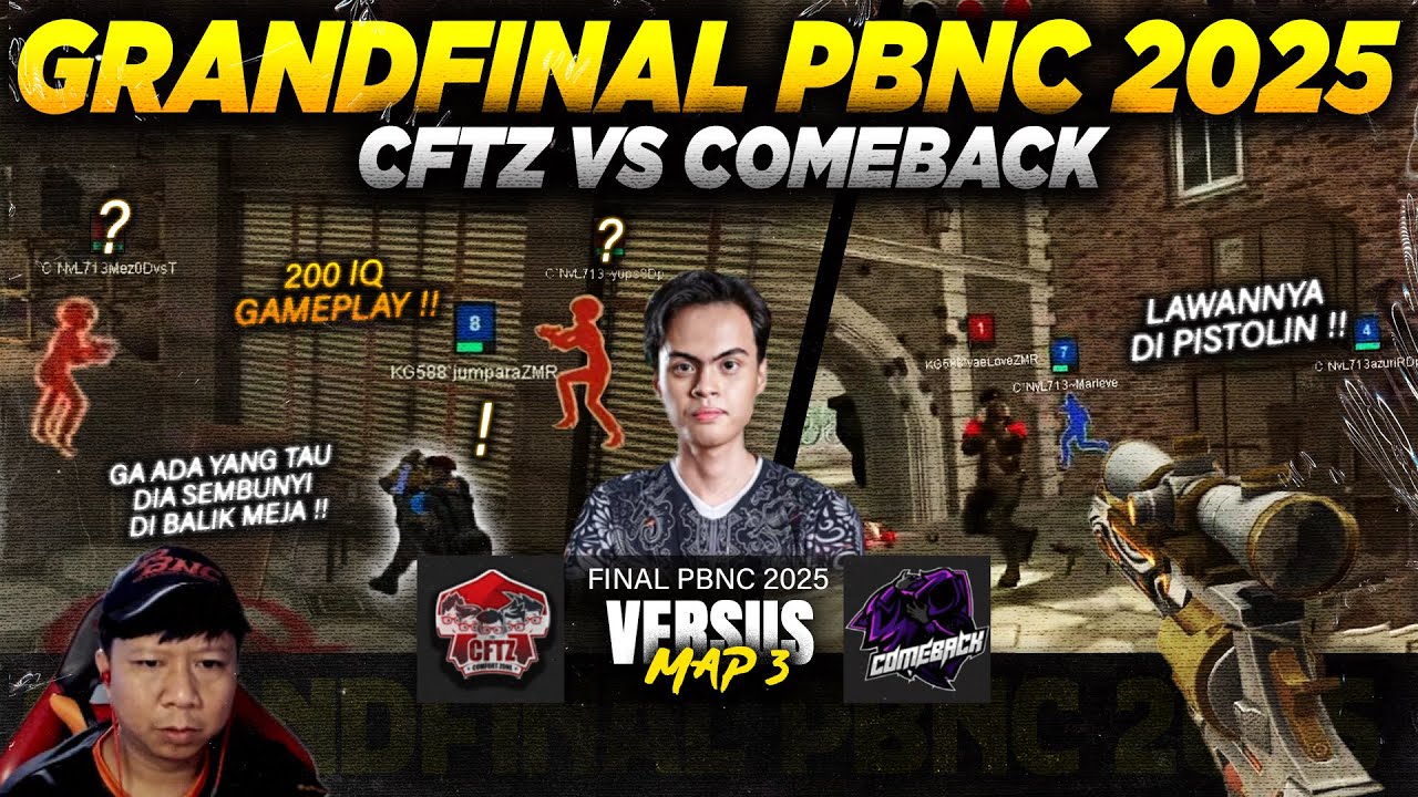 NGERIII !! STRATEGII SI KUDA HITAM DI BACA TOTAL !! MAP 3 - PBNC2025
