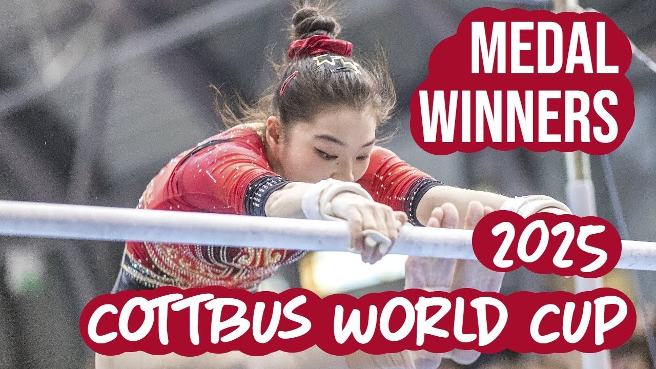 Gymnastics 2025 Cottbus World Cup Medal Winners