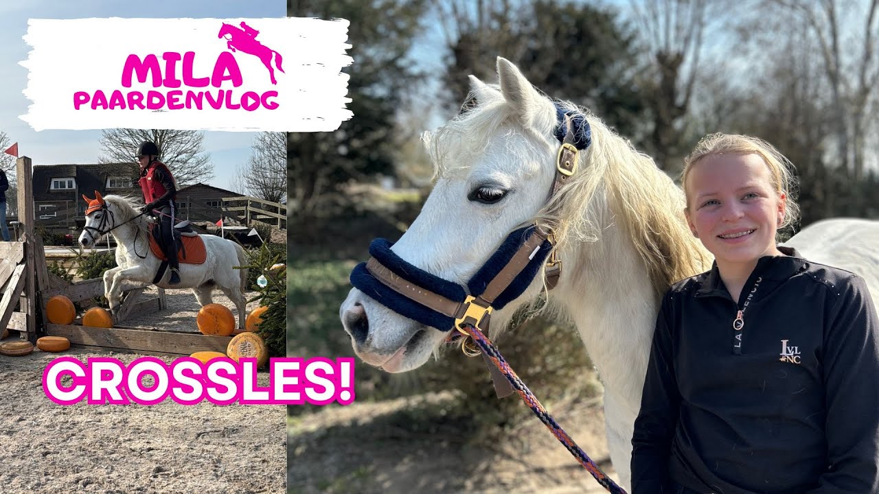 CROSSLES en GALOP met JACK op buitenrit!