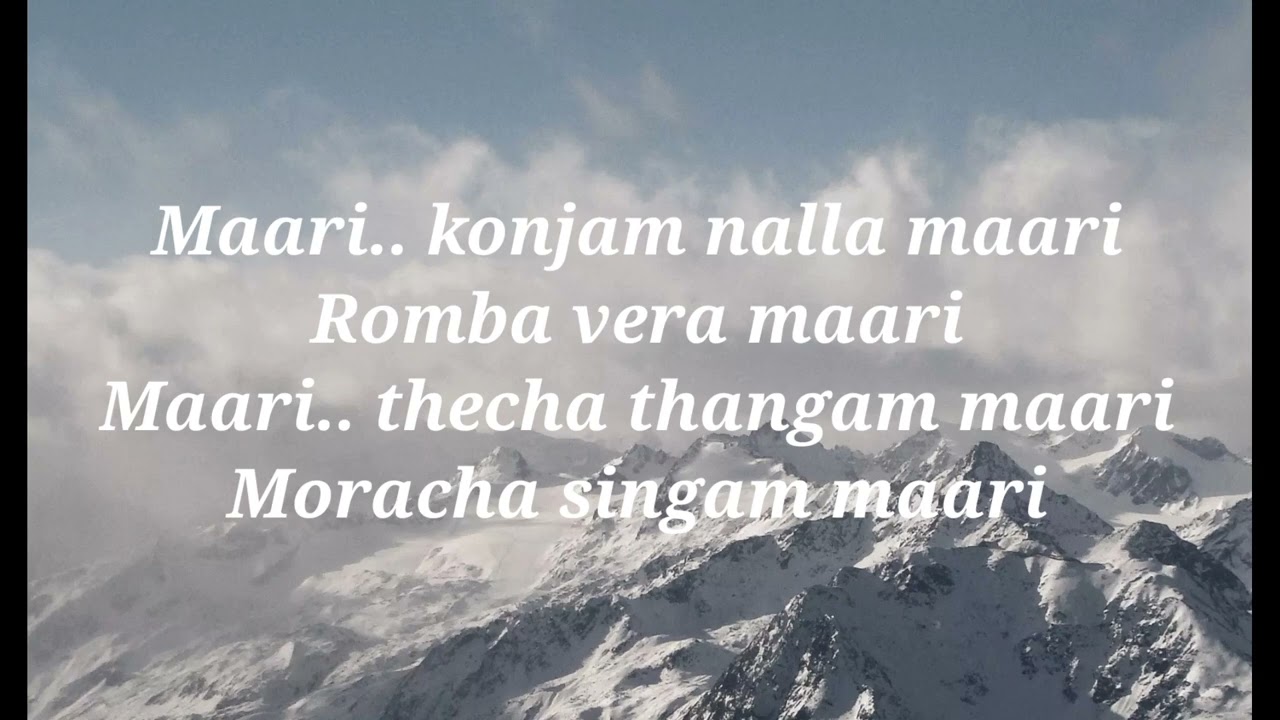 mari thara local song lyrics