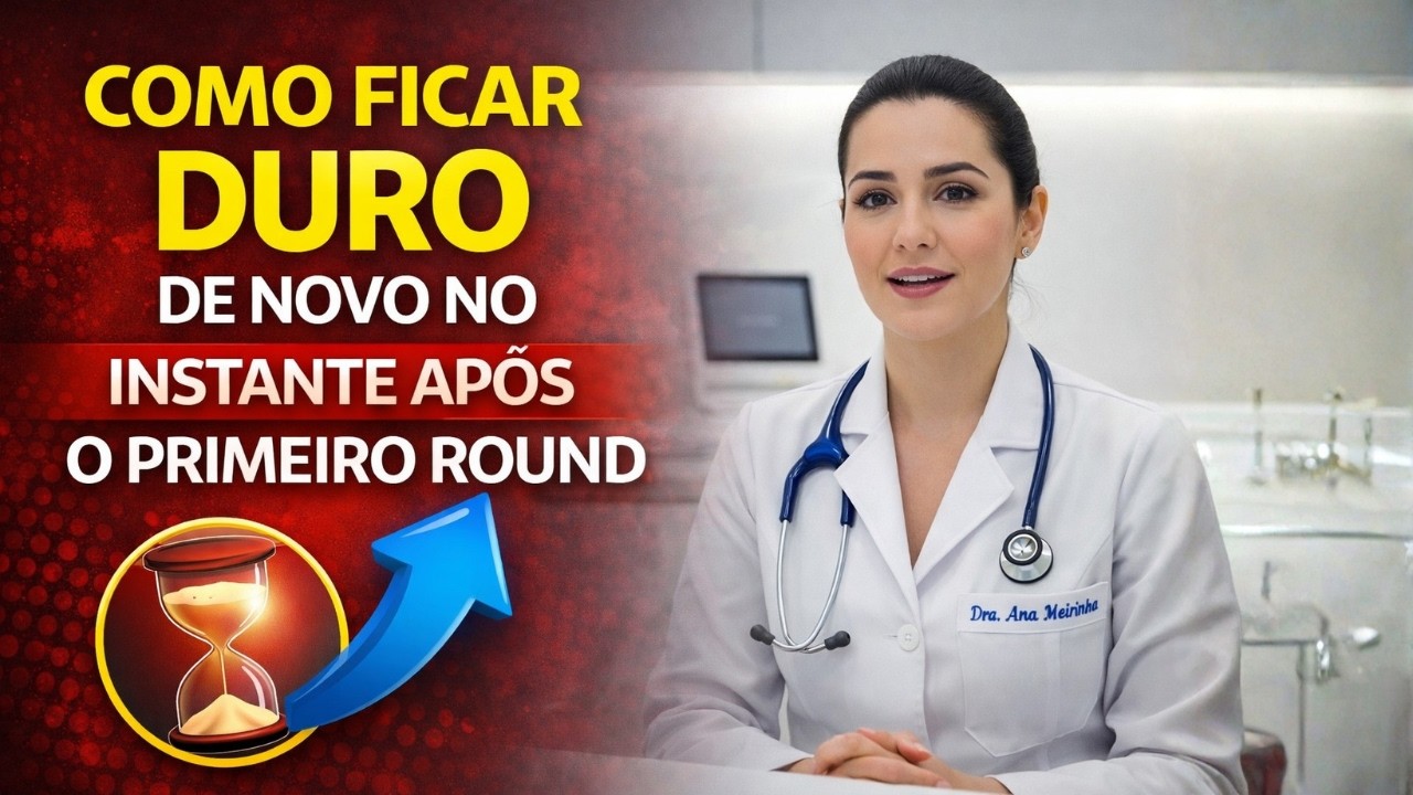 Urologista Revela: Como Voltar a Ficar Duro Para o Segundo Round, SEMPRE || Dra. Ana Meirinha
