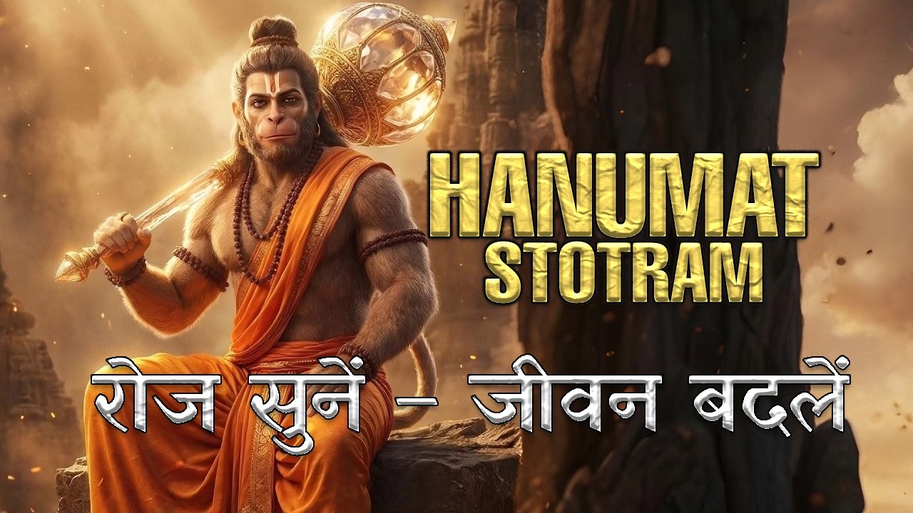 Hanuman Stotram for Protection & Success | Spiritual Energy & Positivity