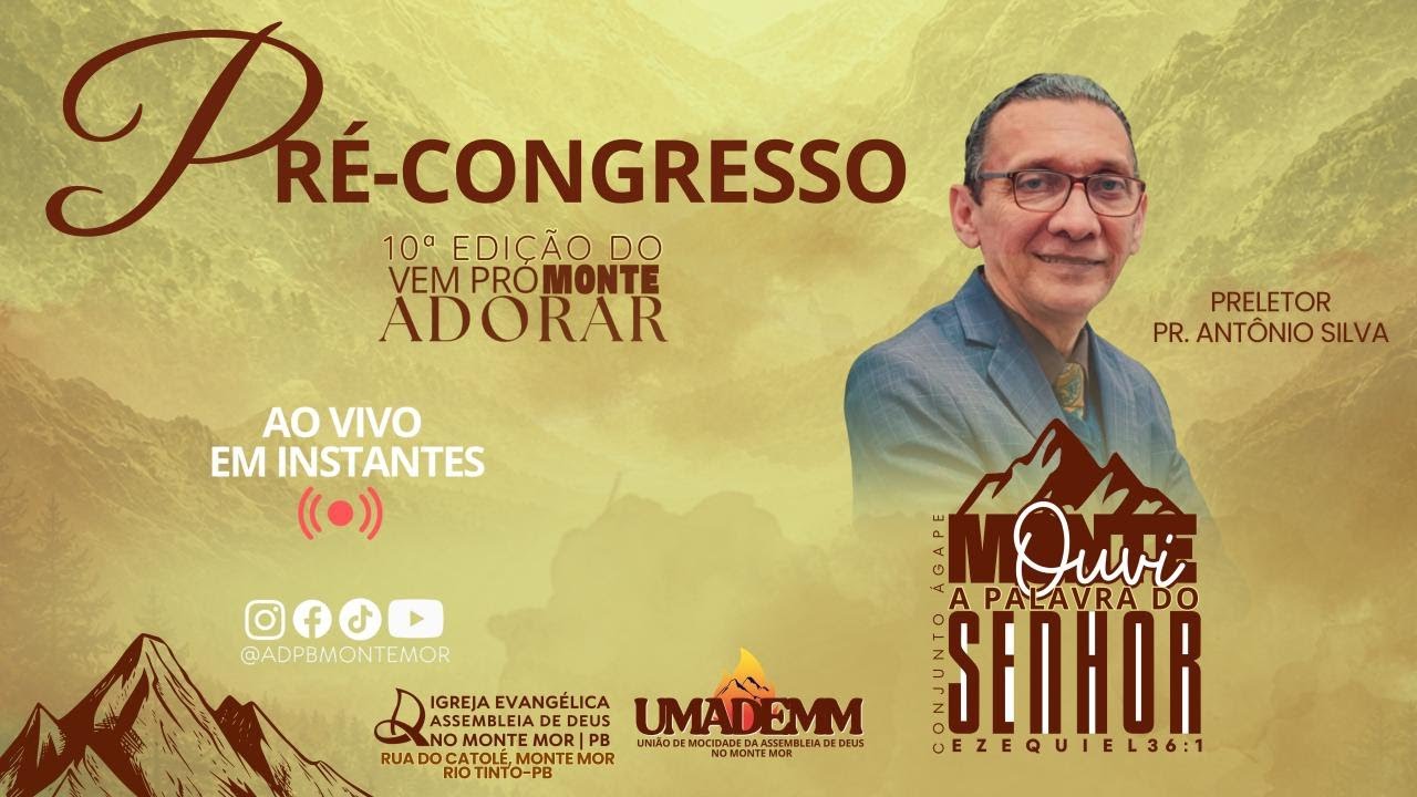 AD MONTE-MOR    PRÉ-CONGRESSO   04-02-2026