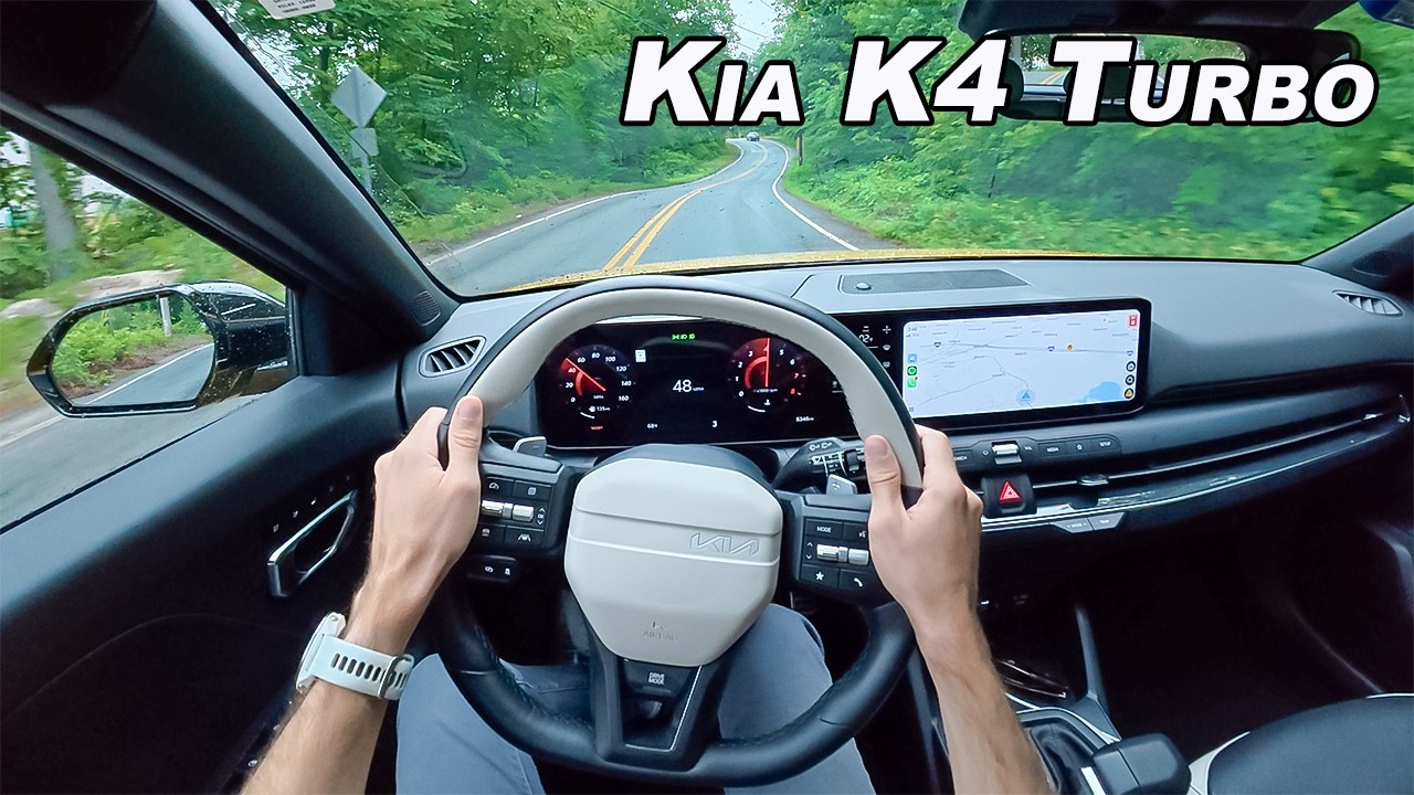 2026 Kia K4 Hatchback GT Line Turbo - Torque, Tech, and Comfort On a Budget (POV Binaural Audio)