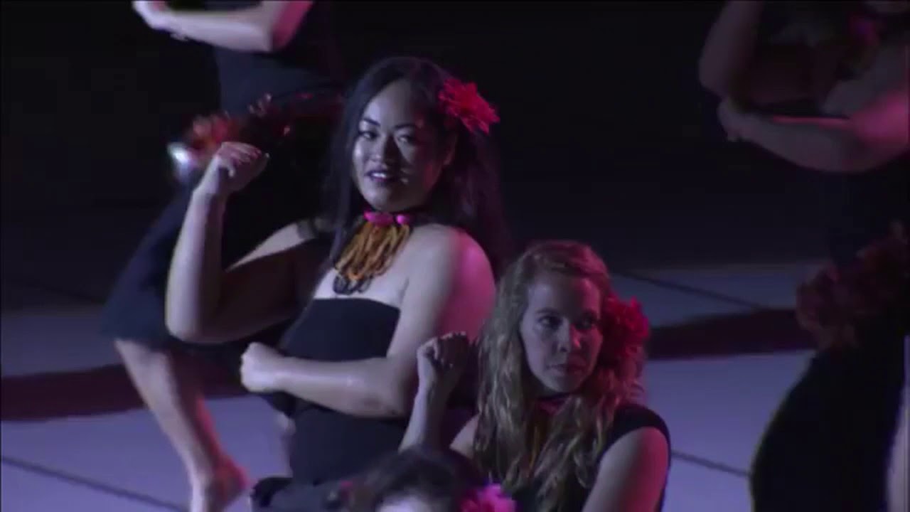 Cook Island dance Culture night 2018. Vaine kura kura Heide Ben