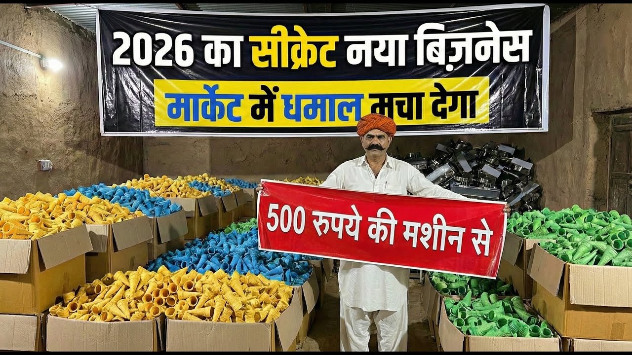 2026 का नया बिज़नेस 🔥  जो मार्केट में धमाल मचा देगा ! New Business Ideas 2026 ! Small Business Ideas
