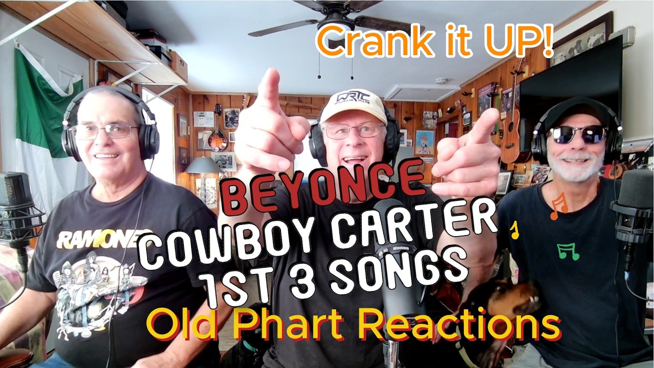 Old Pharts React To Beyonce - Cowboy Carter Album - Ameriican Requiem - Blackbird - 16 Carriages