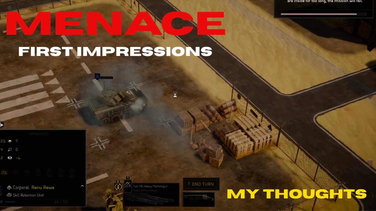 MENACE DEMO - My FIRST IMPRESSIONS | XCOM Fans Will LOVE This Tactical Turn Based Strategy Game