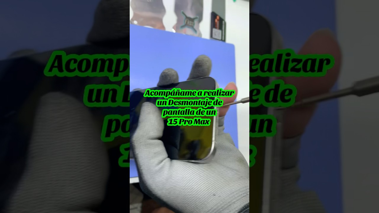 Desmontaje pantalla 15 pro Max 😱📲 