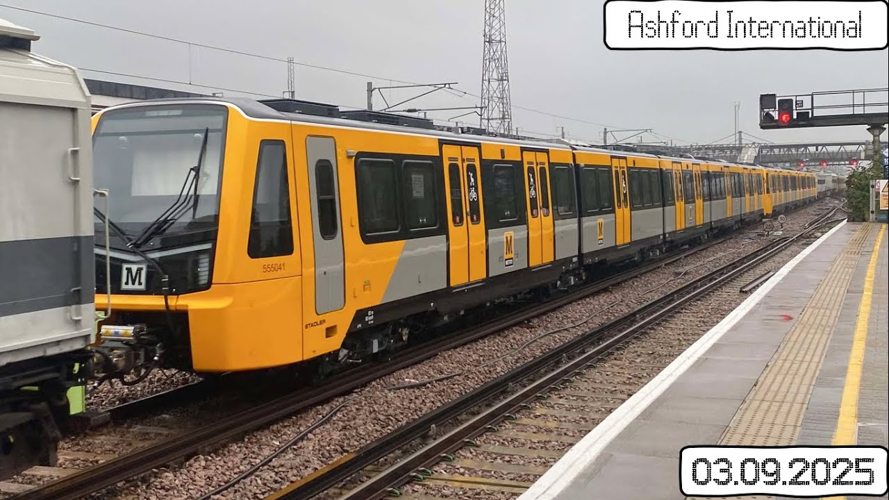 *555 Metro Delivery* Trains at Ashford International - 03.09.2025