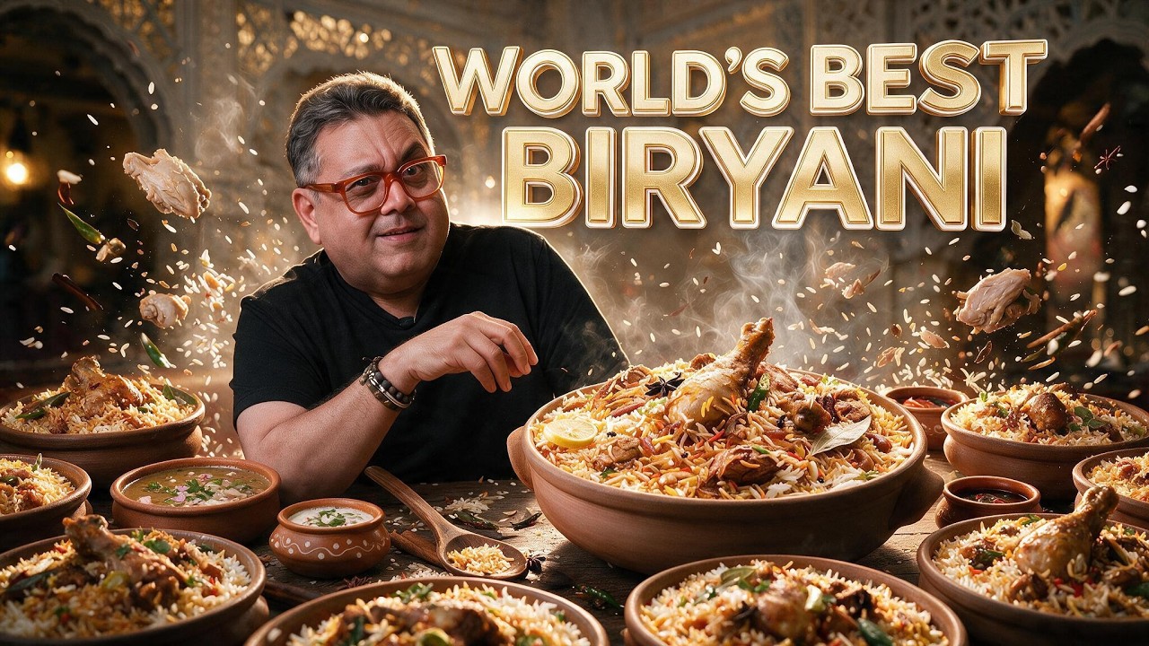 How To Make World's Best Biryani | मटन बिरयानी रेसिपी | Kunal Vijayakar