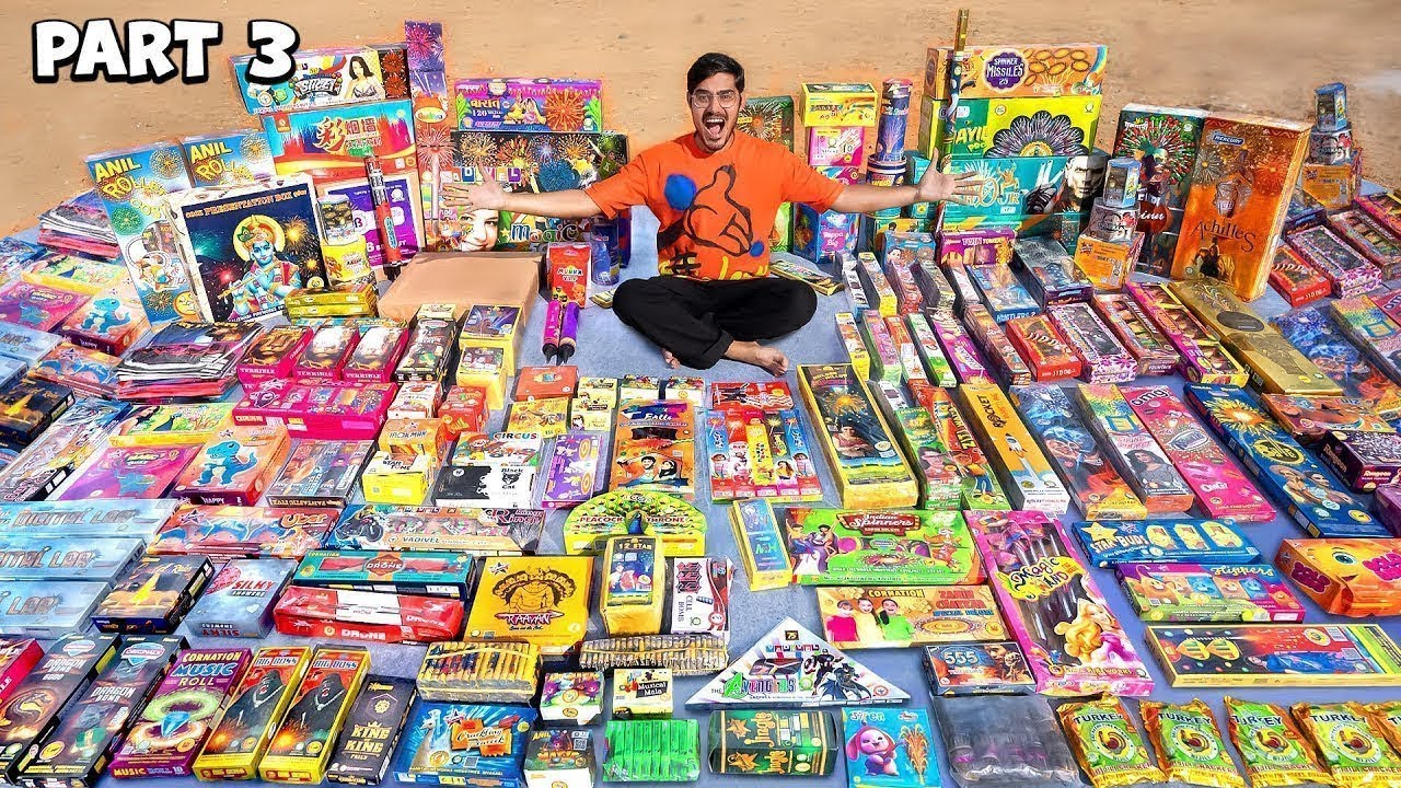 ₹1,20,000 Fresh Diwali Stash 2023🔥  ये नए पटाखे चलाने में मज़ा आ गया   PART 3