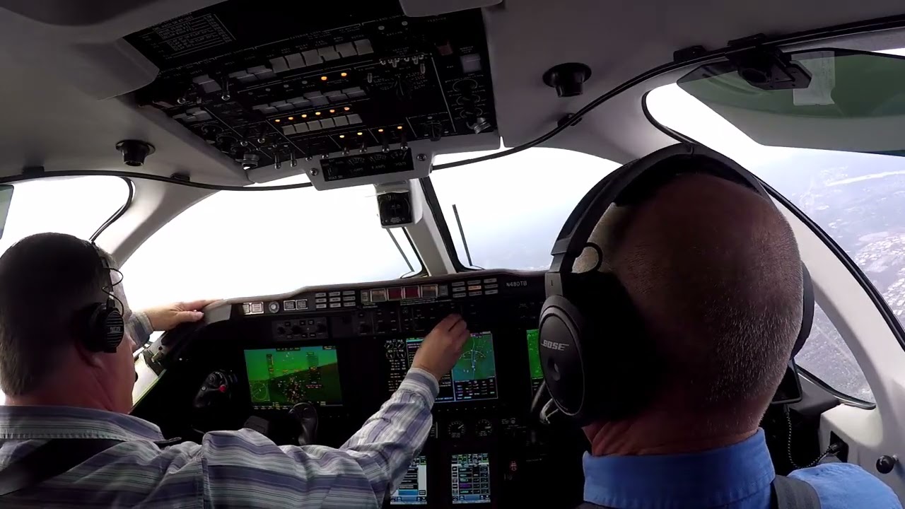 Beechjet 400E | вылет из TEB | повторная загрузка