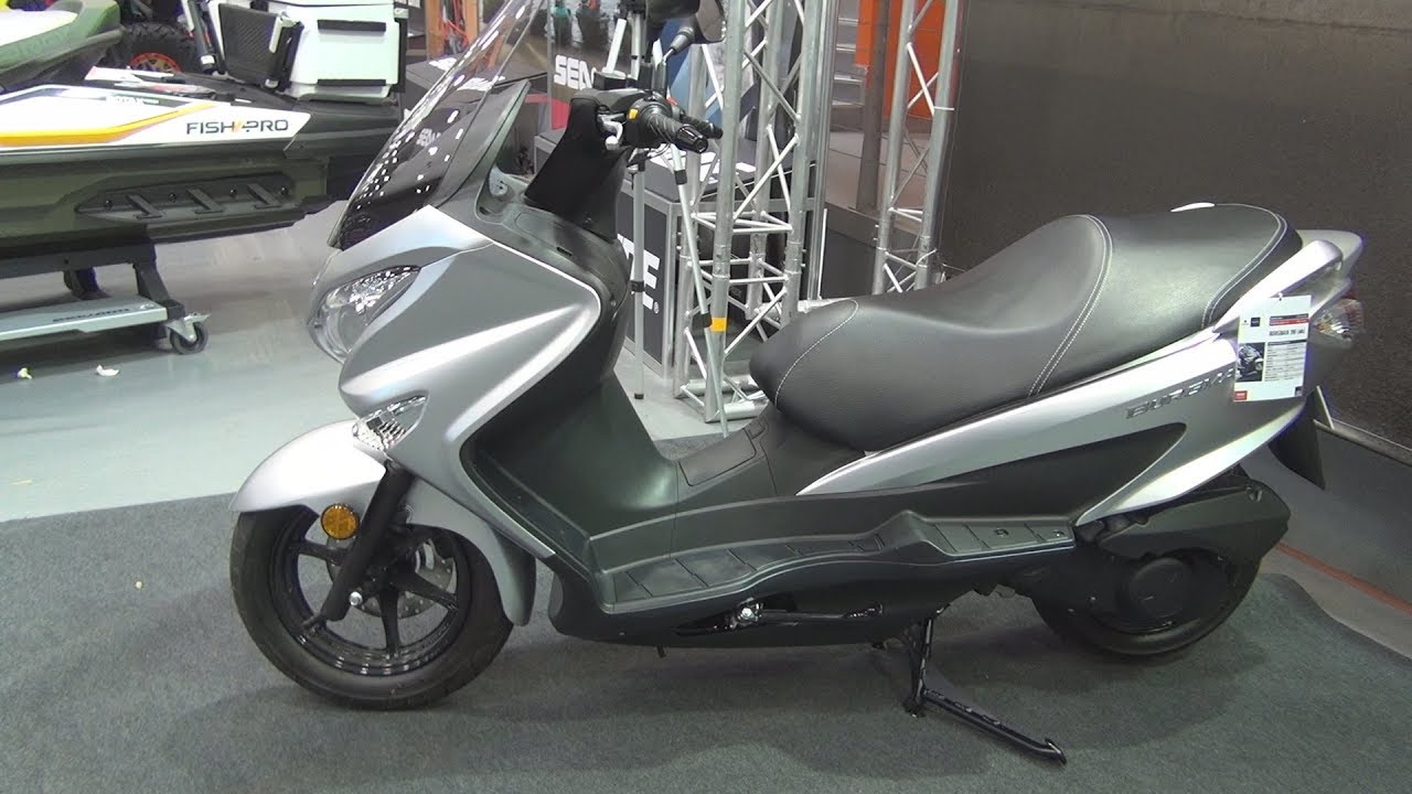 Suzuki Burgman 200 ABS (2019) Exterior and Interior