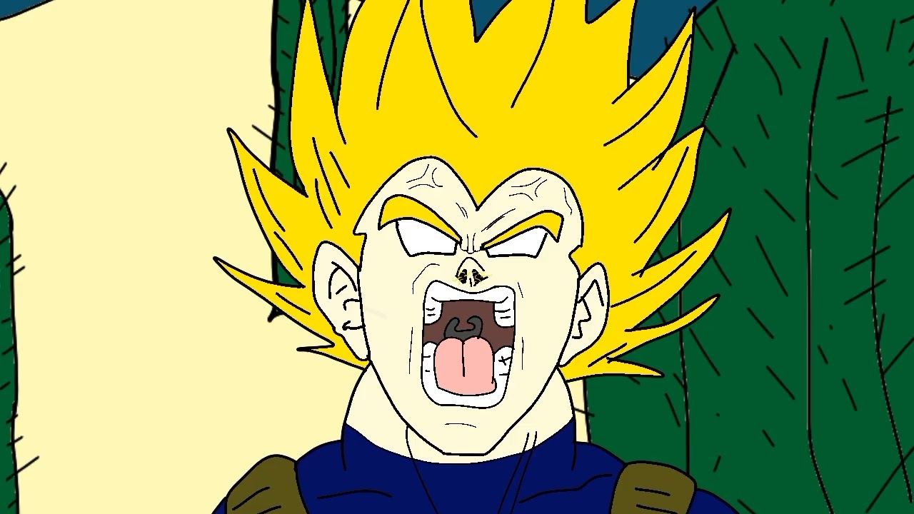 #goku #dragonball Vegeta pide una semilla a krilin