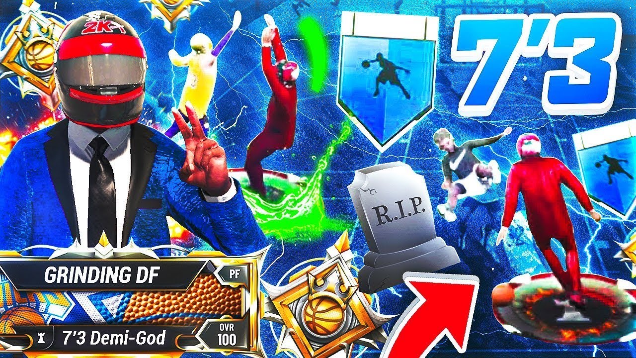 First Ever LEGEND Speedboosting GLASS CLEANER is a GLITCH in NBA 2K20!! Best Center Build NBA 2K20
