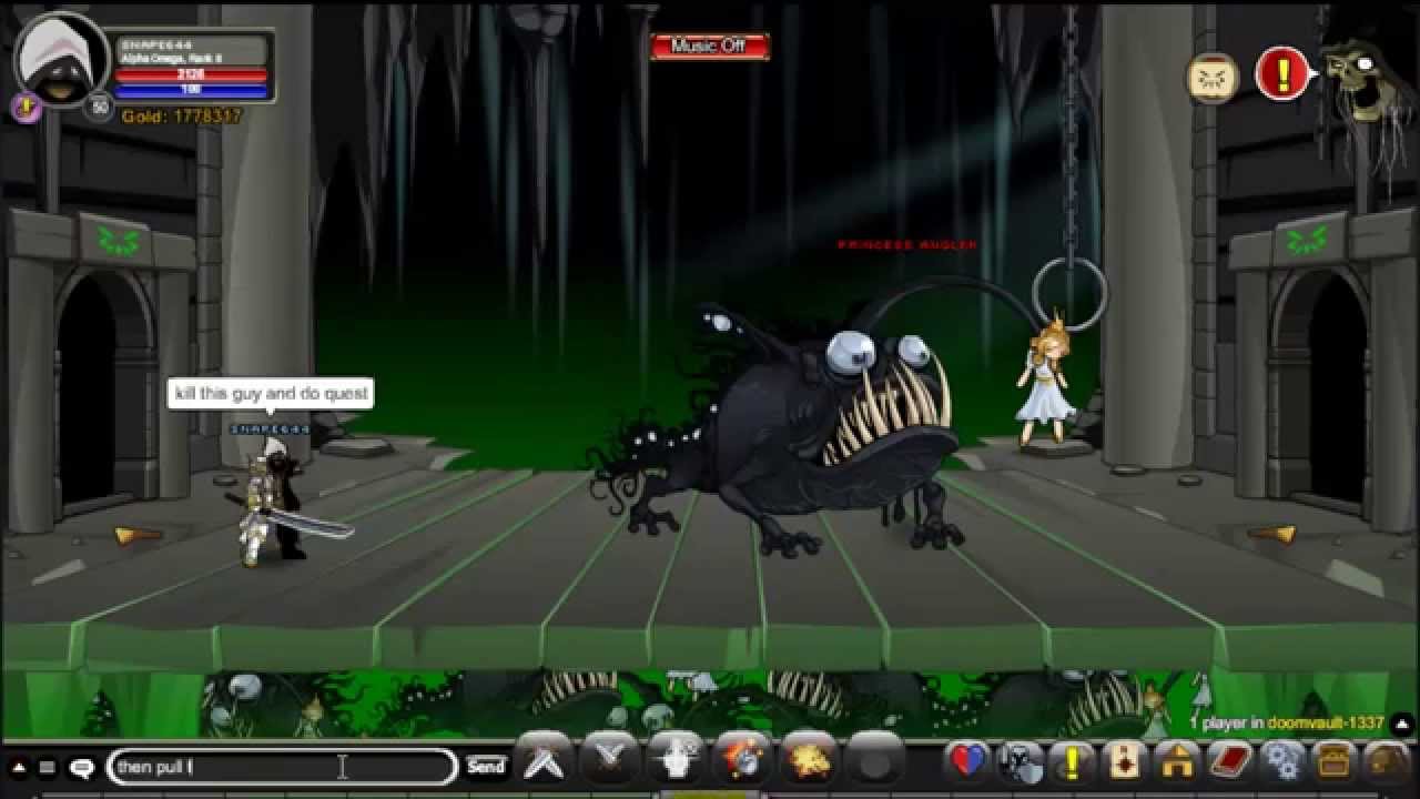 AQW Doomvault COMPLETE Walkthrough!