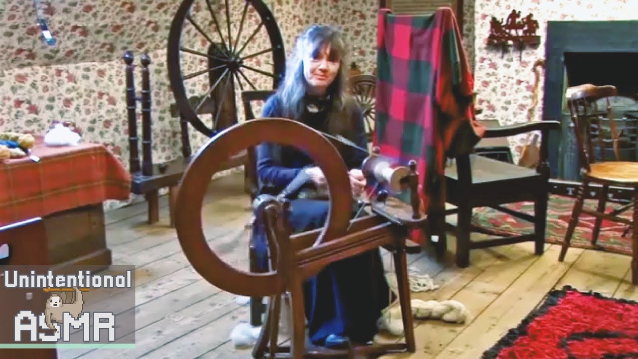 Unintentional ASMR 🧶 Soft Spoken Scottish Traditional Weaver (Tutorial Compilation)