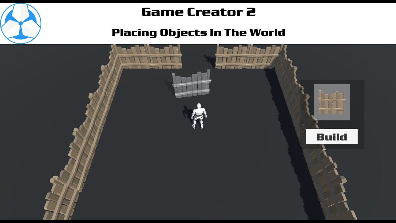 Game Creator 2 - Placing Objects In The World!