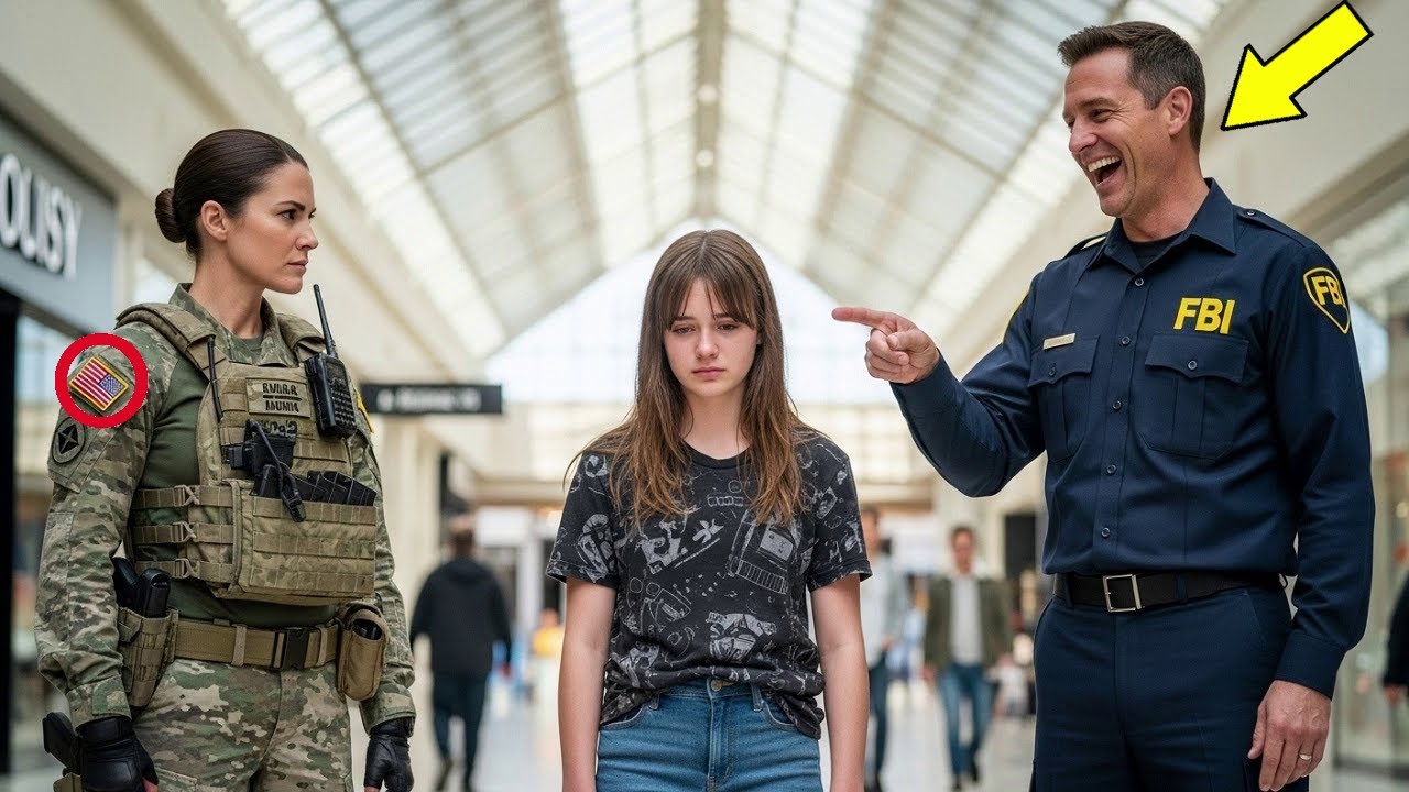 Ein FBI Agent verspottete ein Mädchen wegen ihrer SEAL Mutter – bis echte SEALs eintraten