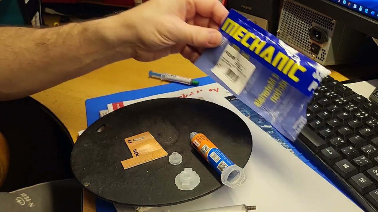 Pajeci pasta Mechanic Solder Paste XGZ40 35g (China,Hadex) a Easy Print 1,4ml Pasta Do Lutowania PL