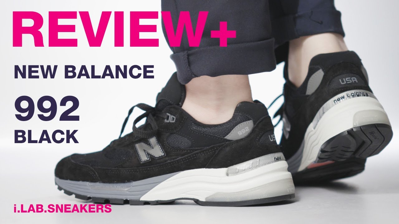 [REVIEW+]  블랙 992! 블랙은 모 기본이죠! 뉴발란스 992 블랙 New Balance 992 Black M992BL REVIEW