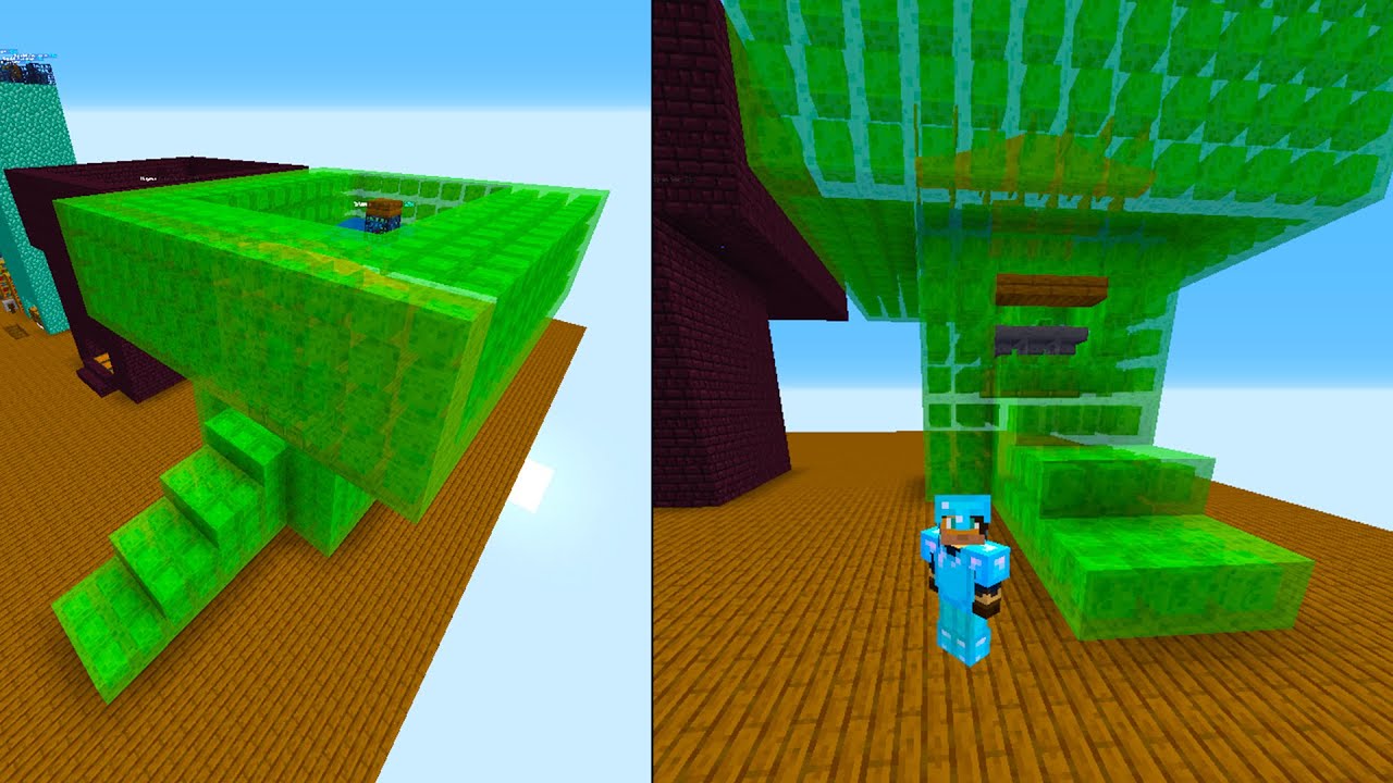 SLIME FARM MAKEN VAN 1000 SLIME BLOCKS - Minecraft Skyblock 1.16