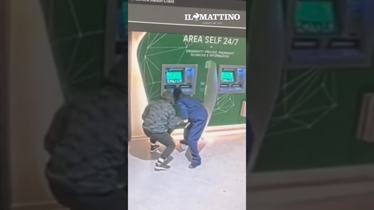 Bomba al bancomat, a Pomigliano d’Arco la banda in azione