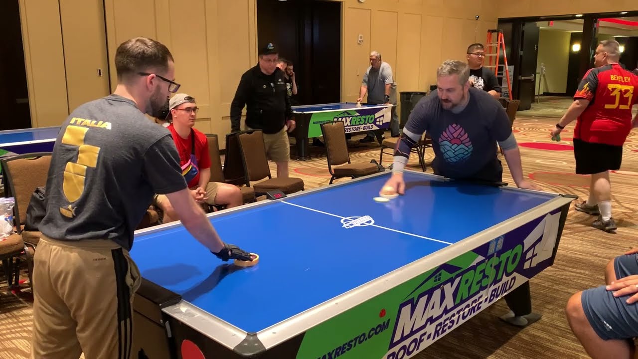 2023 Air Hockey World Championship - D. Meyer vs B. DiMauro