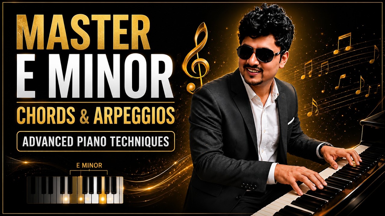 Master E Minor Chords & Arpeggios | Advanced Piano Techniques