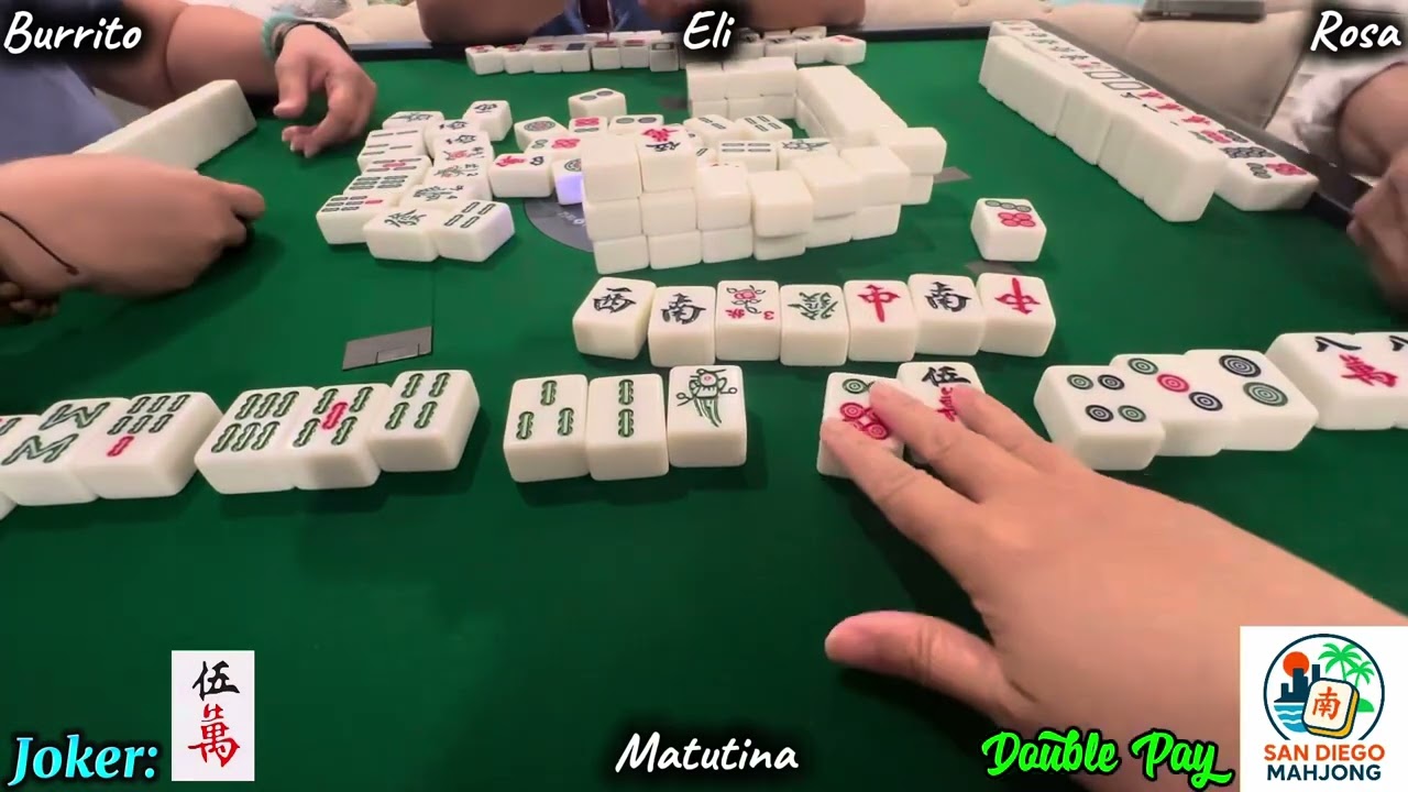 San Diego Mahjong Ep.9 { Matutina | Rosa | Eli | Burrito } #pinoy #mahjong #sandiego #california