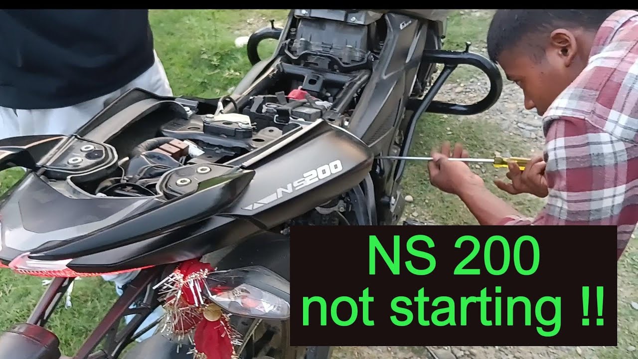 Fixing | Bajaj Pulsar NS200 Not Starting | How to Resolve Starter Relay 