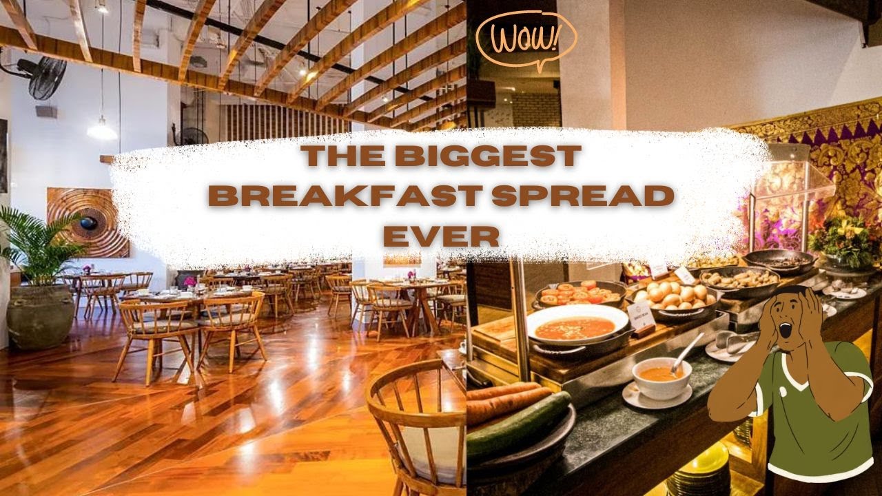 BIGGEST BREAKFAST SPREAD EVER | Sofitel's Amazing Breakfast | Sofitel Nusa Dua Bali | Delicious