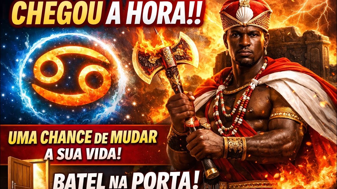 🔮CÂNCER♋️chegou a hora ! Uma chance de mudar de vida BATE NA SUA porta @Fátimadeiansã777 