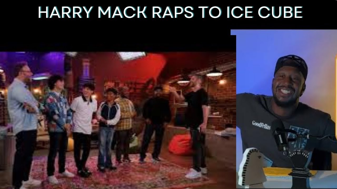 REACTION: Harry Mack Raps in front of ICE CUBE