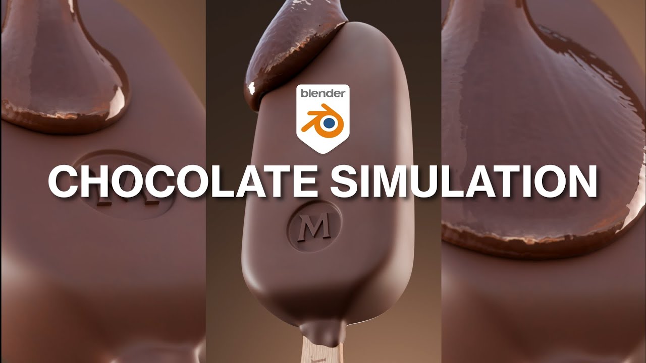 How To Make A Chocolate Simulation in Blender